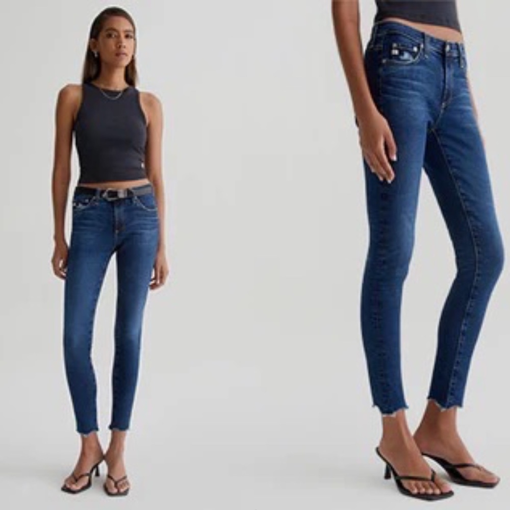 AG Adriano Goldschmied Vintage Jeans, "the Legging" Super Skinny, Size 26R